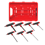 Juego de 7 llaves Craftsman allen tipo T - Sistema MM