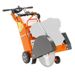 Cortadora de concreto de piso Husqvarna FS 400 LV sin motor
