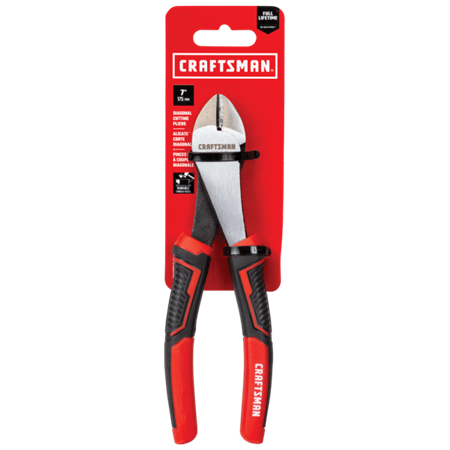 Alicate Craftsman bi material corte diagonal 7 pulgadas