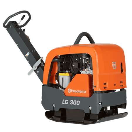 Plancha compactadora reversible Husqvarna LG 300